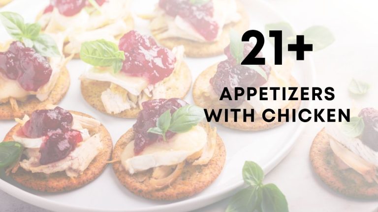 Delicious Appetizers with Chicken