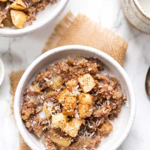 apple breakfast quinoa 6