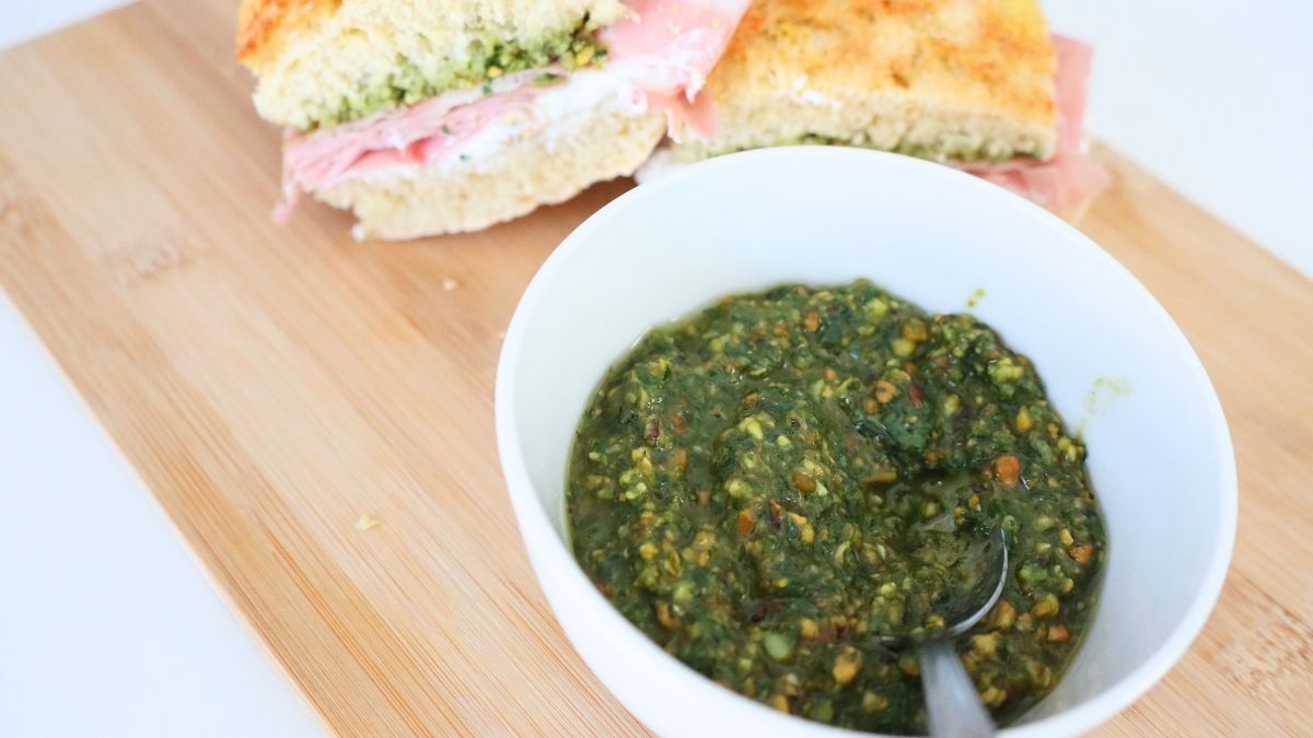 basil pistachio pesto recipe