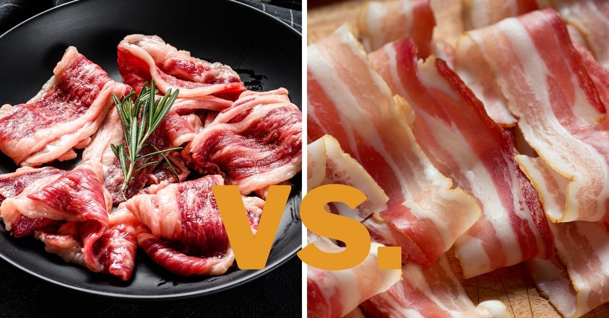 beef bacon vs pork bacon