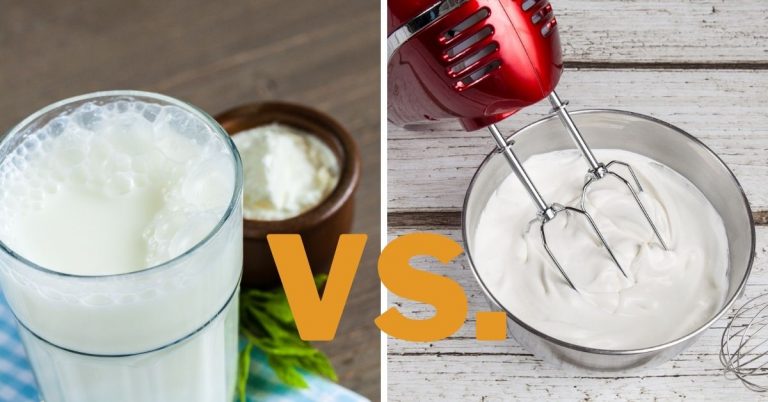 buttermilk vs whipping cream