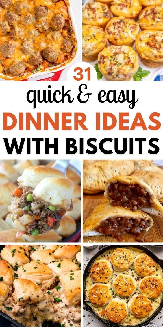 canned biscuits dinner recipes