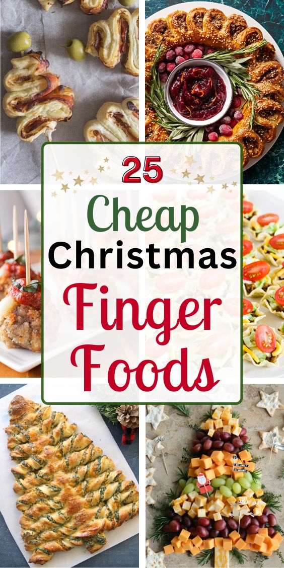 cheap christmas party finger foods easy