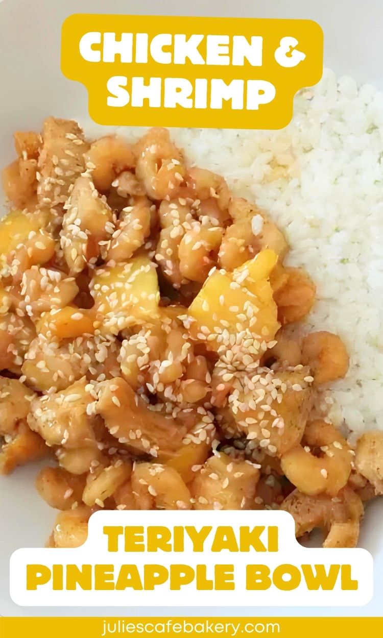 chicken and shrimp teriyaki pineapple bowl recipe
