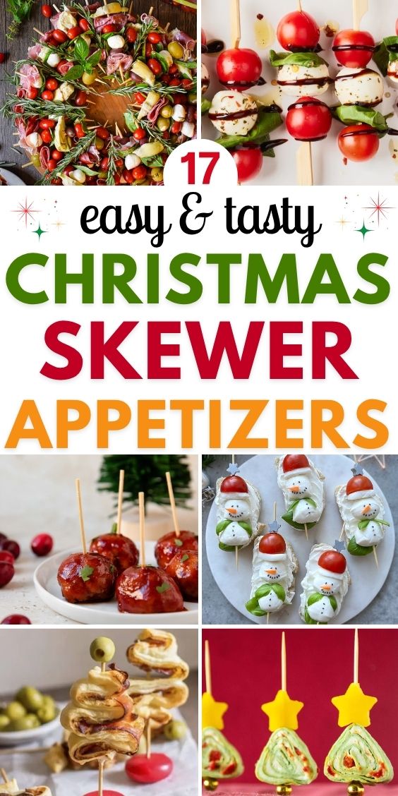 christmas skewer recipes appetizers