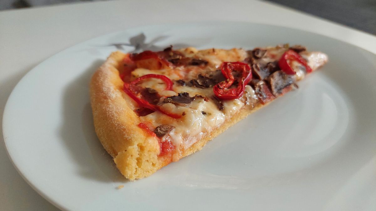 corn flour pizza dough