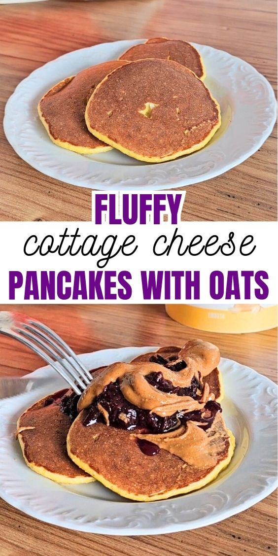 cottage cheese pancakes with oats