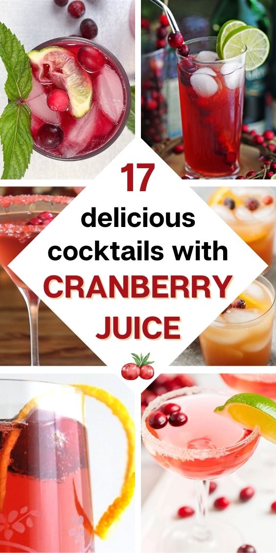 cranberry juice cocktail recipe