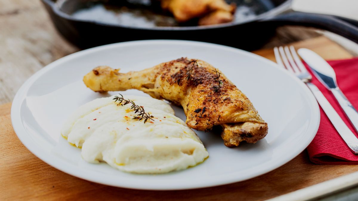 creamy cauliflower puree