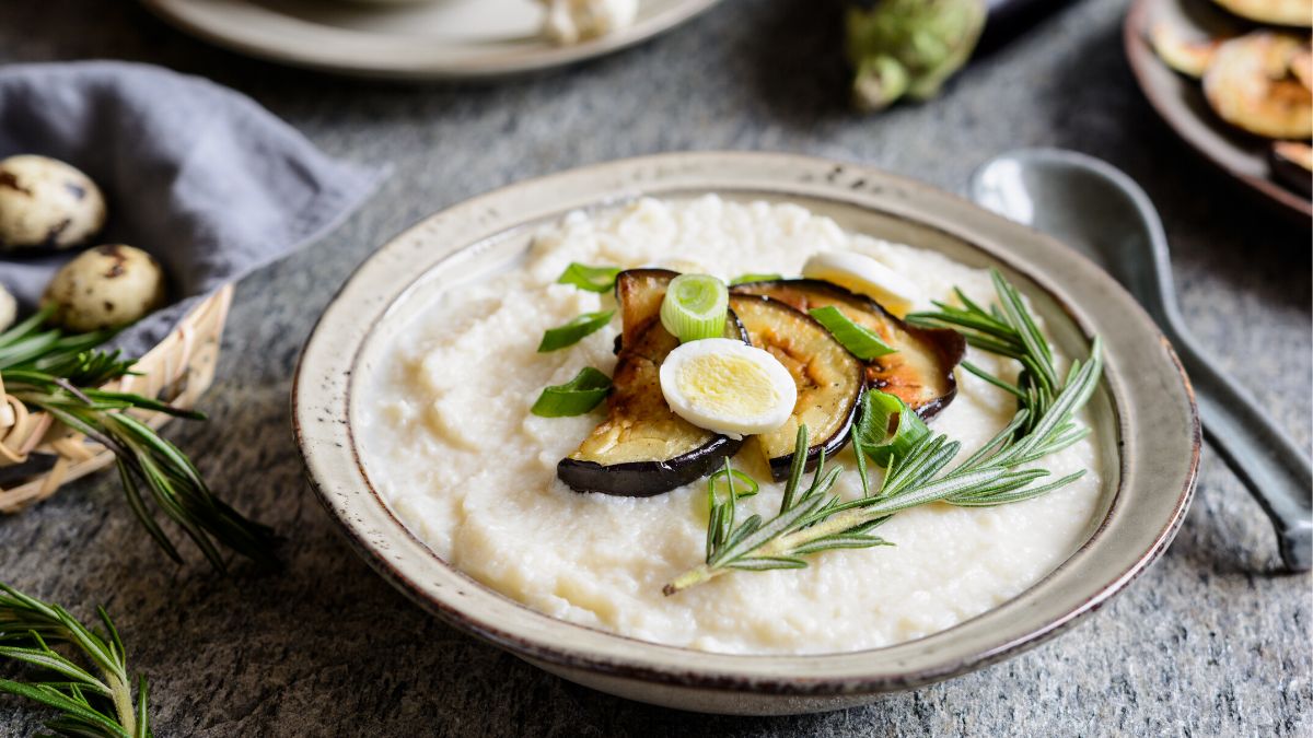 creamy cauliflower puree