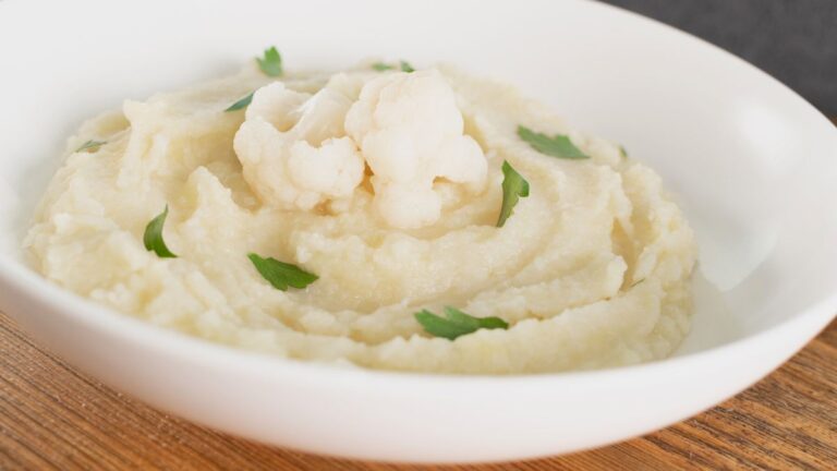 creamy cauliflower puree