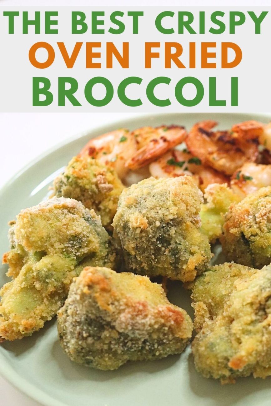 crispy oven fried broccoli