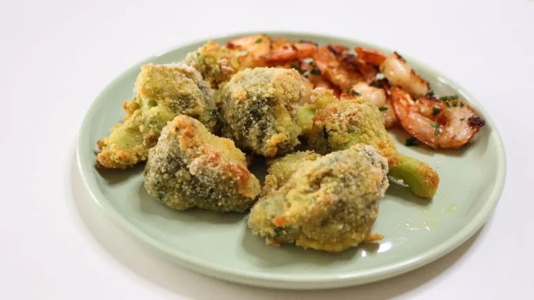 The Best Crispy Oven Fried Broccoli