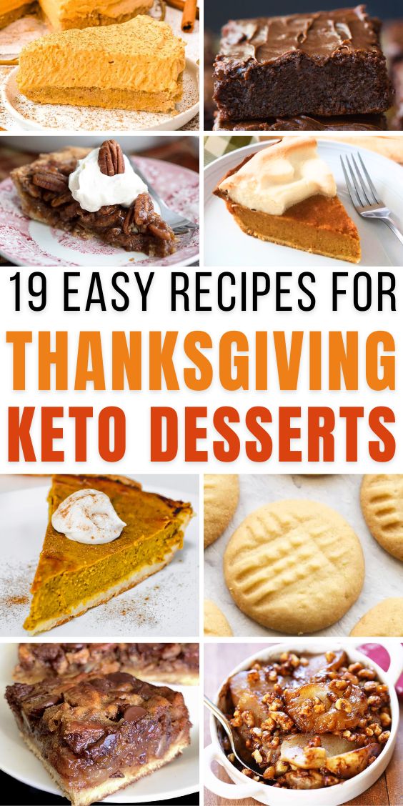 delicious Keto Thanksgiving Desserts