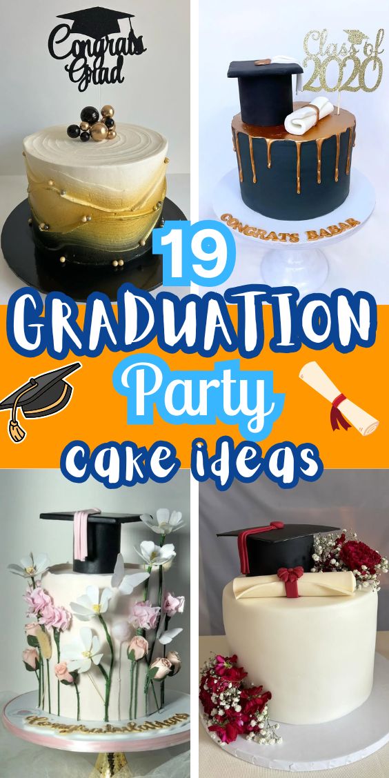 design graduation party cake ideas