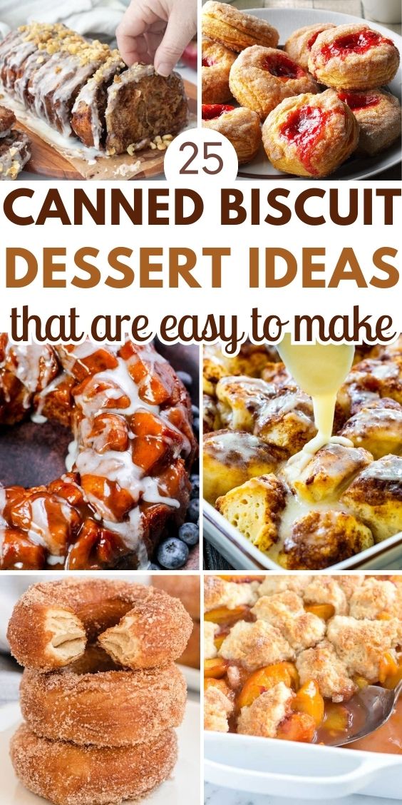 dessert recipes with canned biscuits