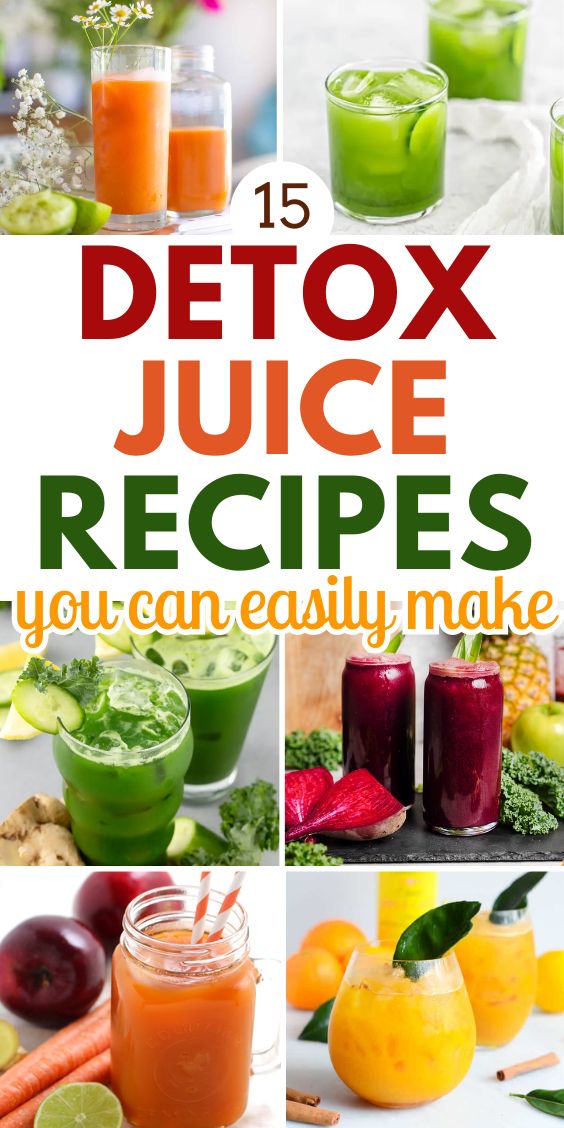detox cleansing juice recipes