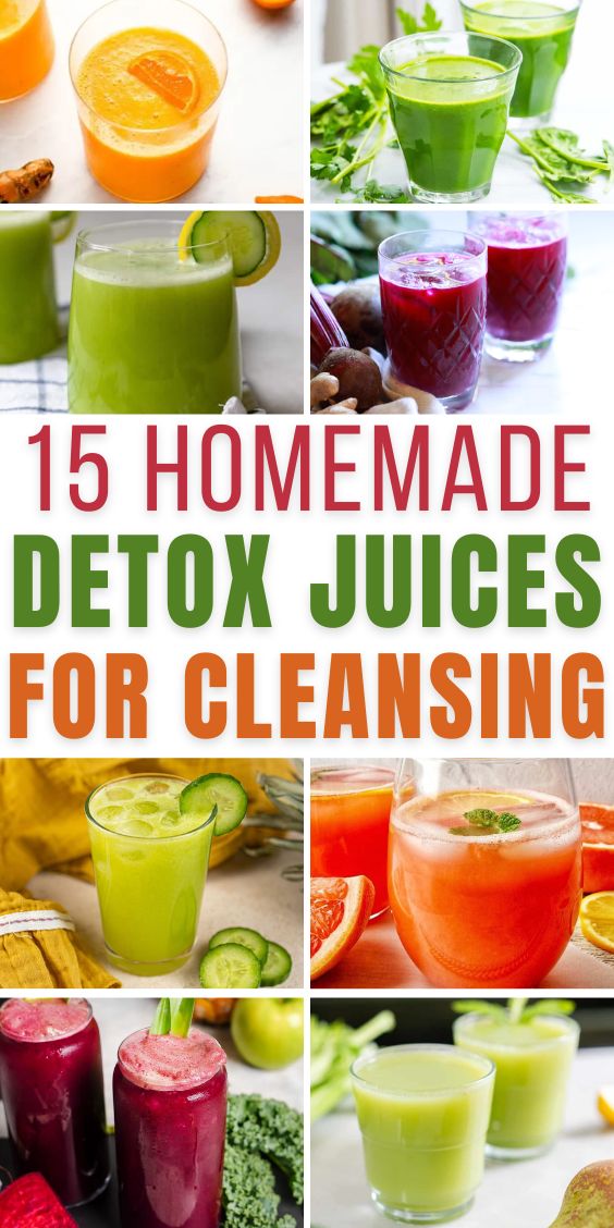 detox juice recipes clear skin