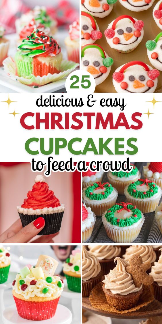 easy Christmas Cupcake recipes