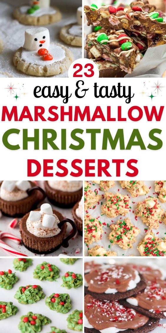 easy Christmas Recipes With Marshmallow
