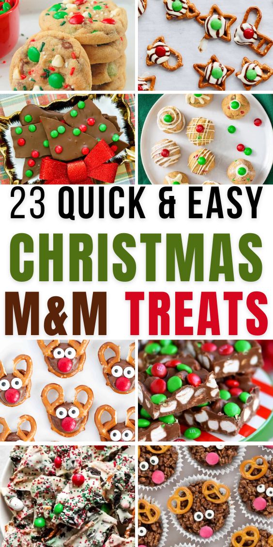 easy Christmas recipes With mms
