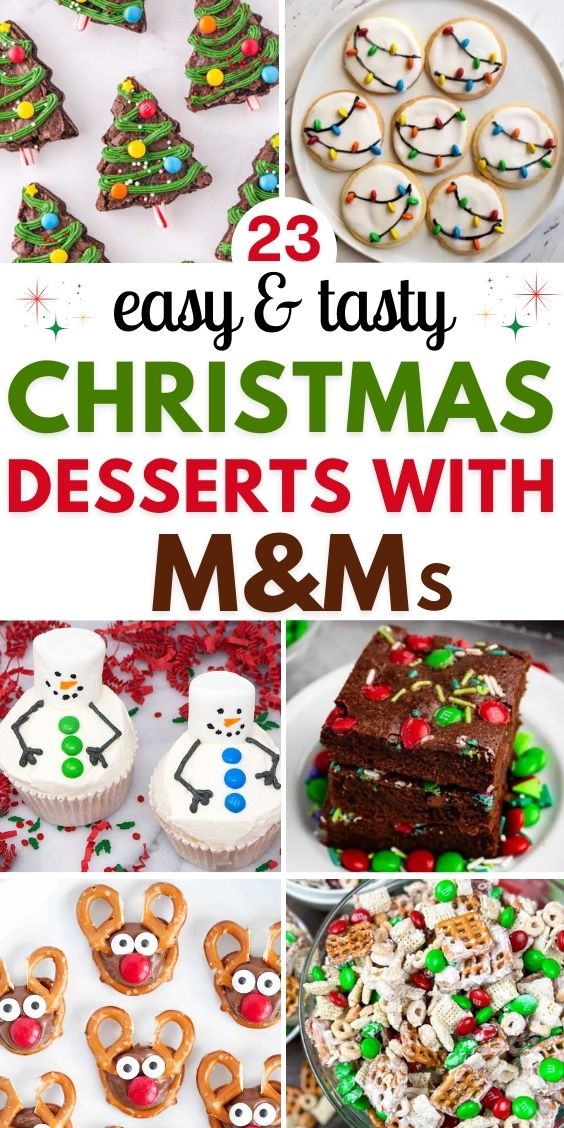 easy Christmas treats With mms