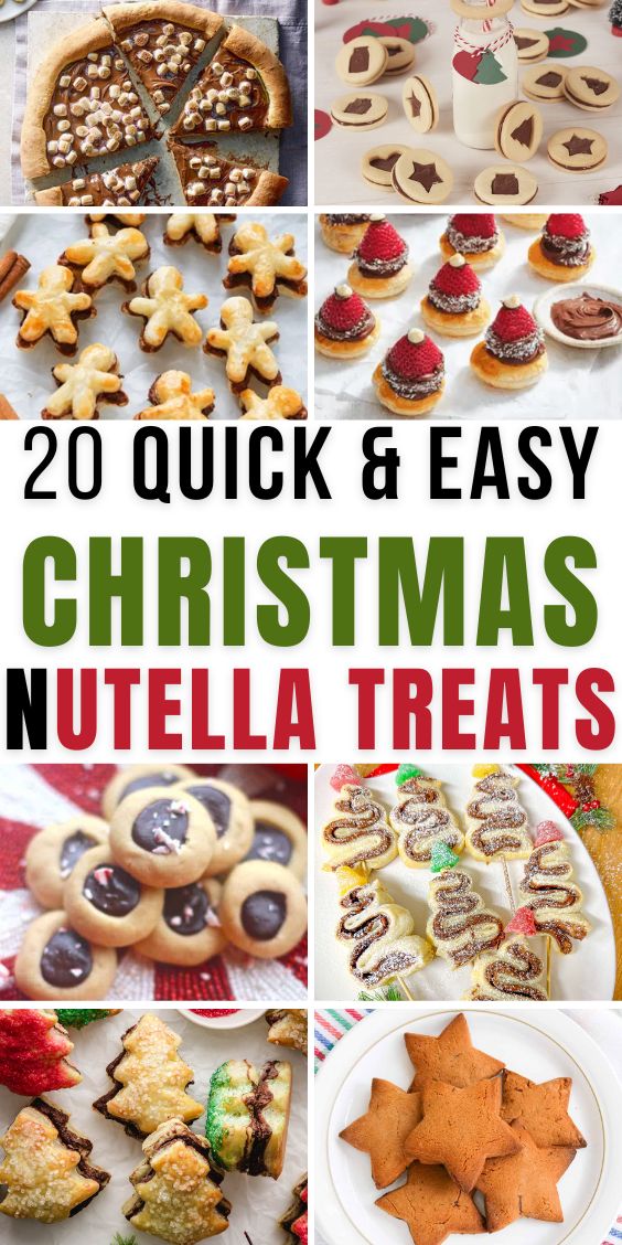 easy Christmas treats With nutella