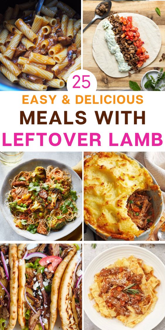 easy Delicious Leftover Lamb Recipes