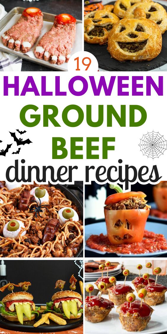 easy Halloween Recipes With Ground Beef