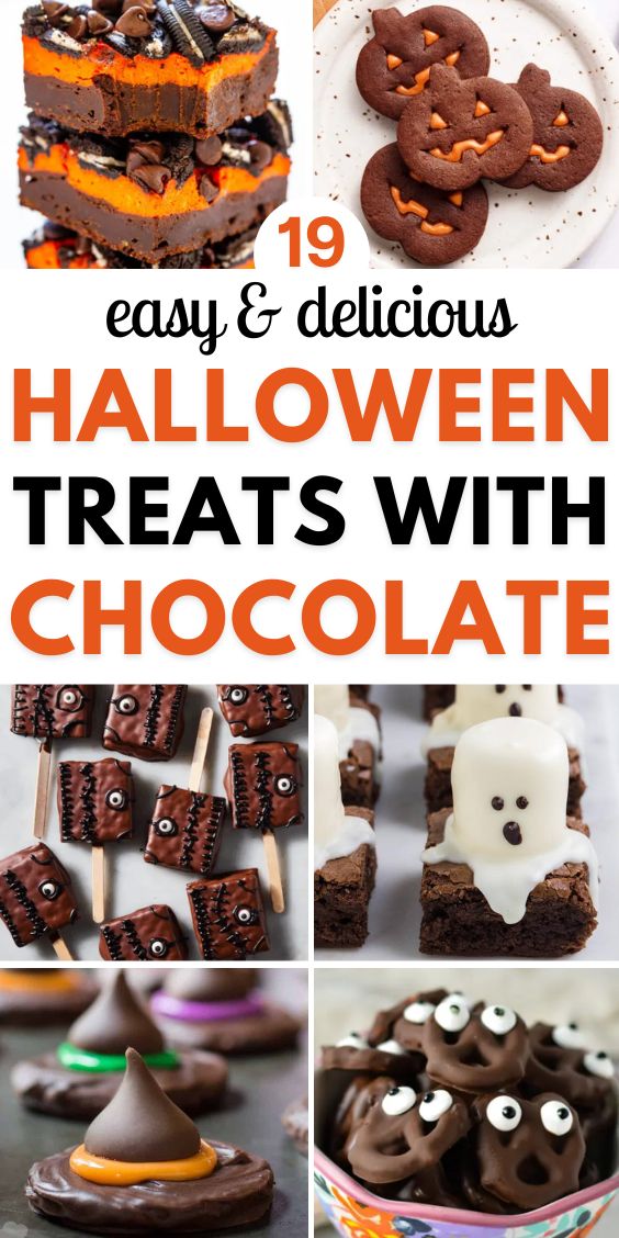 easy Halloween Recipes With chocolate