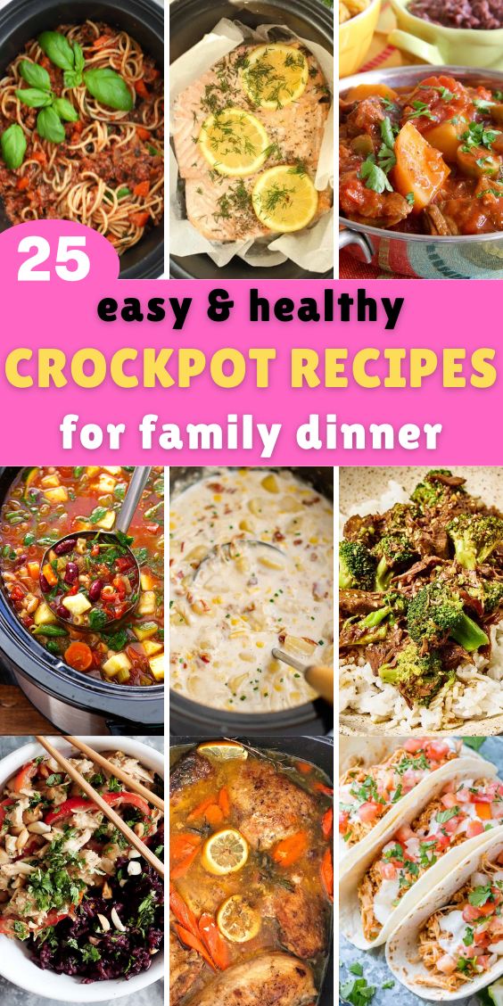 easy Healthy Summer Crockpot Recipes for families