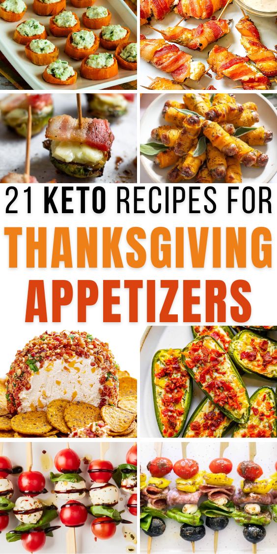 easy Keto Thanksgiving appetizers