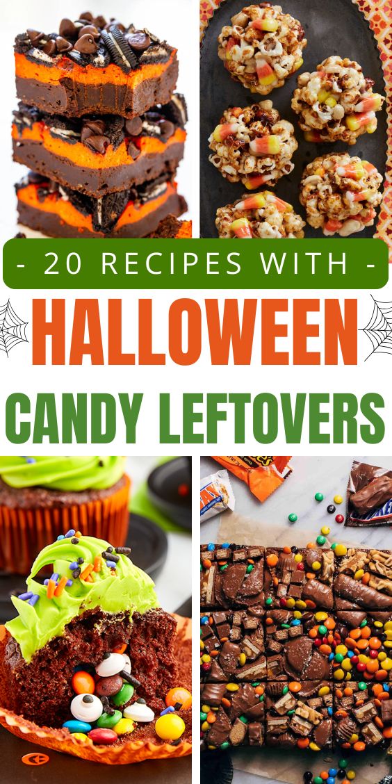 easy Recipes To Use Up Halloween Candy