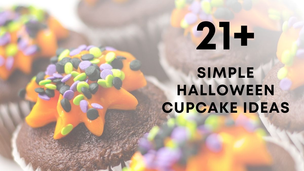 easy Simple Halloween Cupcake Ideas