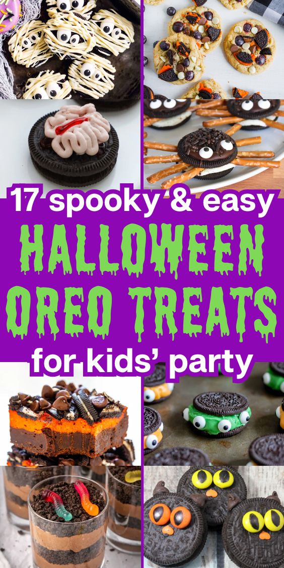 easy Spooky Halloween Desserts With Oreos