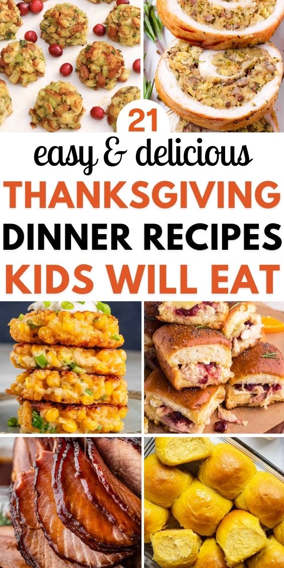 easy Thanksgiving Dinner Recipes for Kids