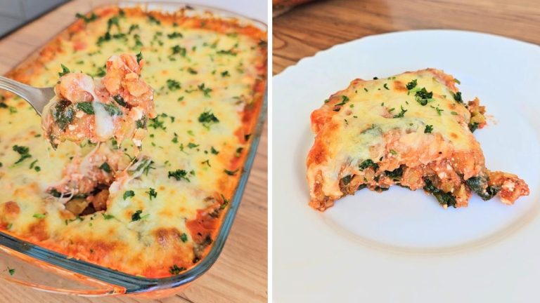 Easy & Creamy Cottage Cheese Pasta Bake with Broccoli