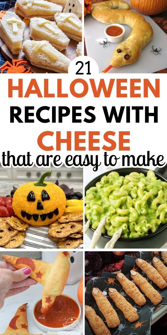 easy halloween food with cheese