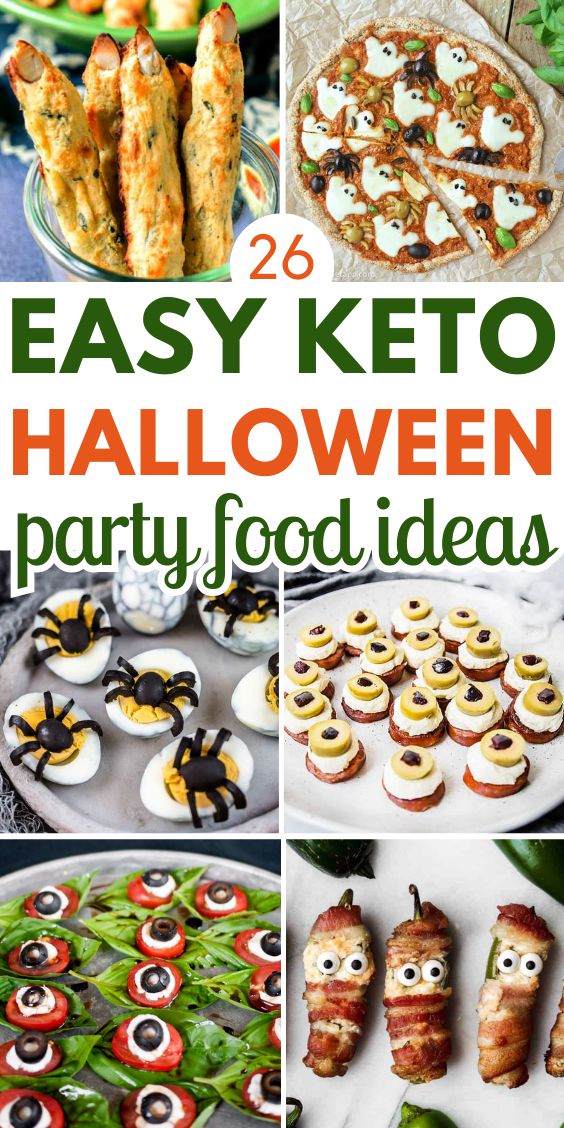 easy halloween keto party food recipes