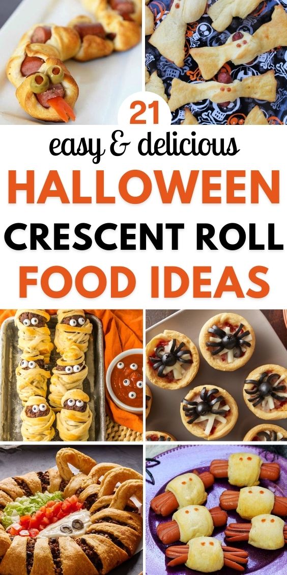 easy halloween recipes with crescent rolls