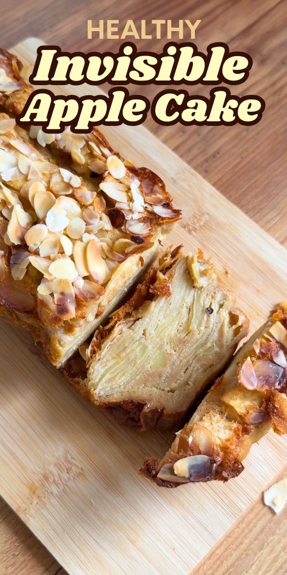 easy healthy invisible apple cake recipe 1
