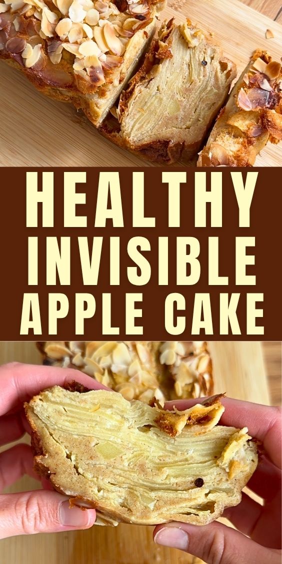 easy healthy invisible apple cake recipe