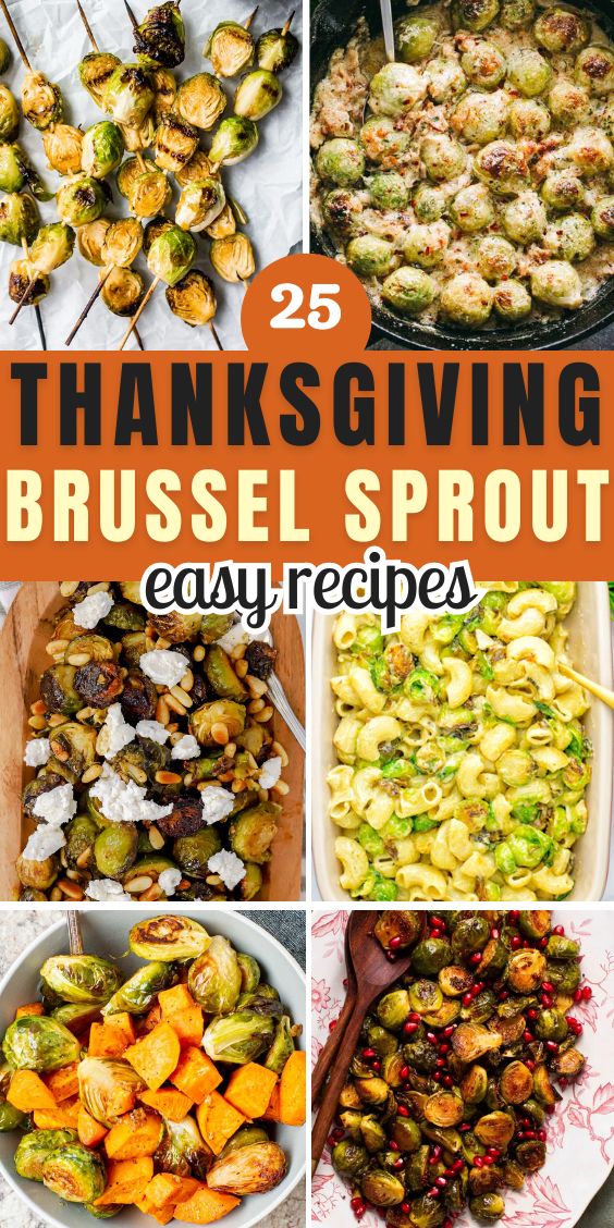 easy thanksgiving brussel sprout recipes