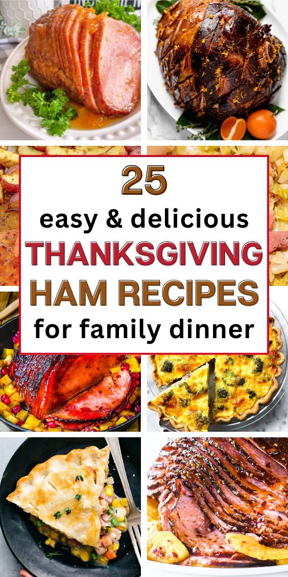 easy thanksgiving ham dinners