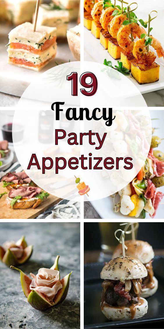 fancy party appetizers