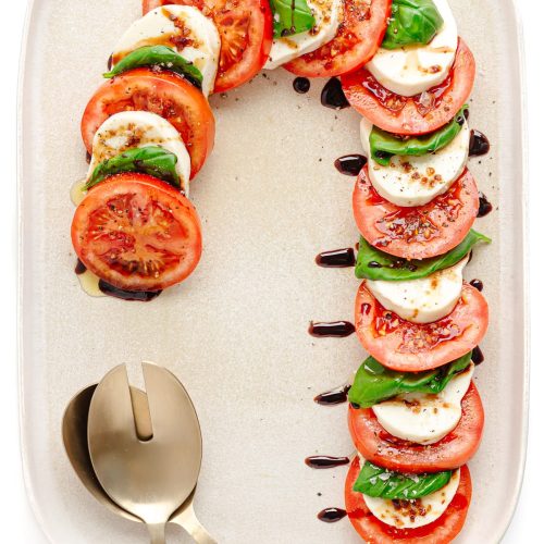 festive christmas caprese