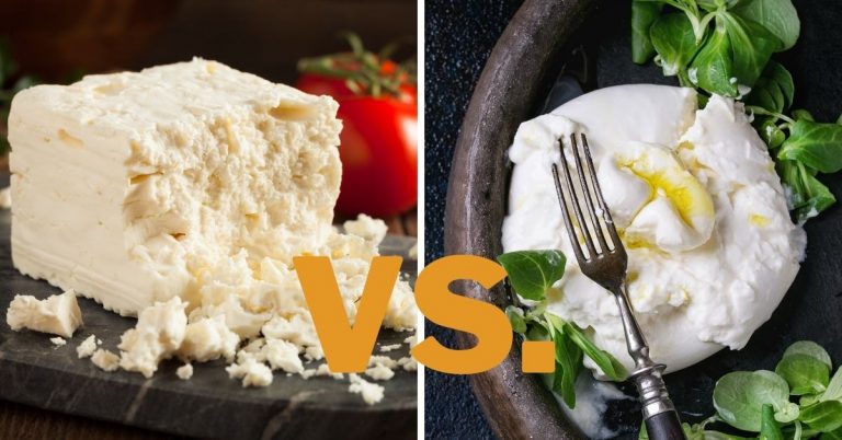 feta vs burrata
