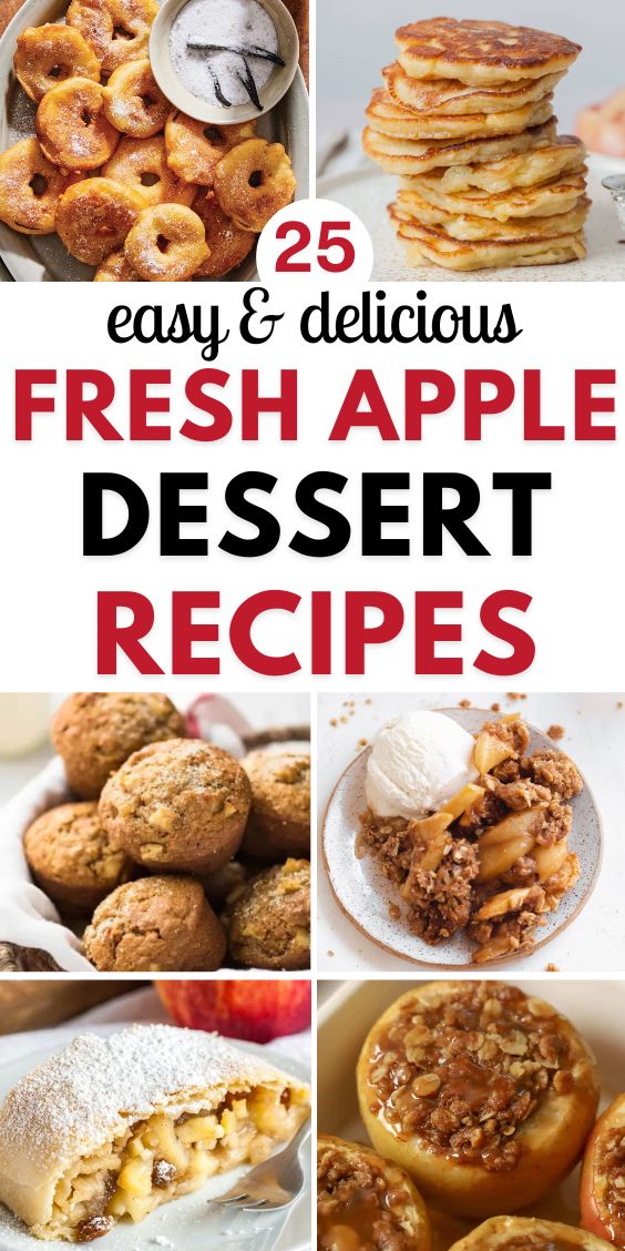 fresh apple dessert recipes
