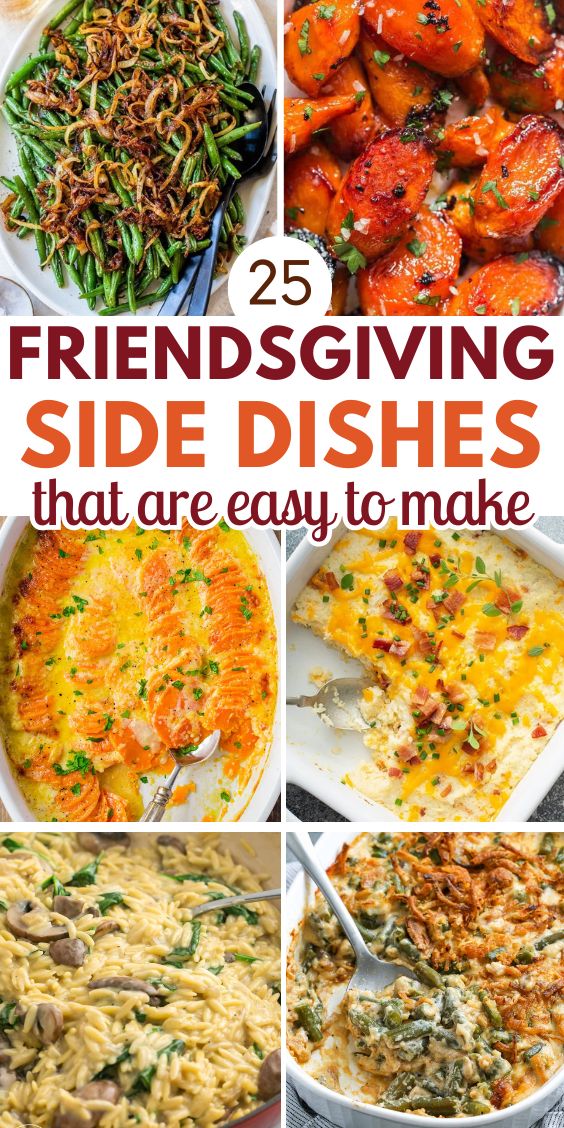 friendsgiving side dishes easy
