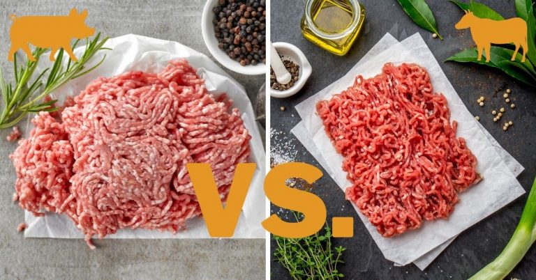 ground pork vs ground beef